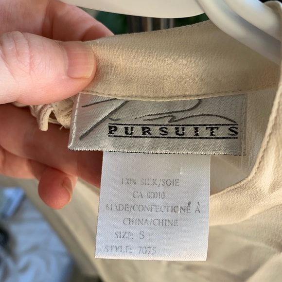 ✨VINTAGE Sill Blouse - Picture 2 of 2